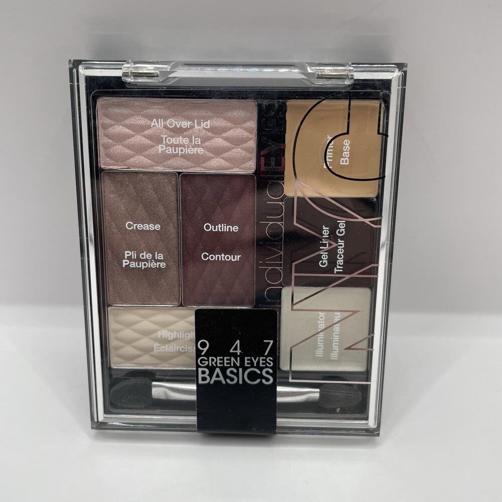 NYC Individual Eyes 947 Green Eyes Basics Eyeshadow Palette New Sealed‎ Unopened
